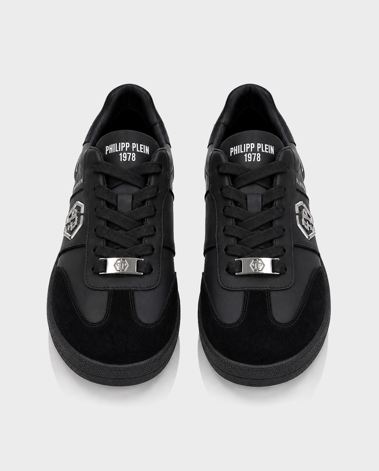 Czarne sneakersy Retro Hustle Bicolor - Image #3