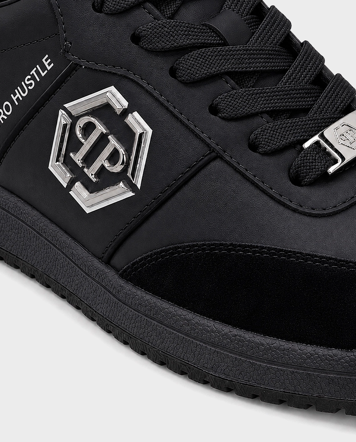 Czarne sneakersy Retro Hustle Bicolor - Image #5