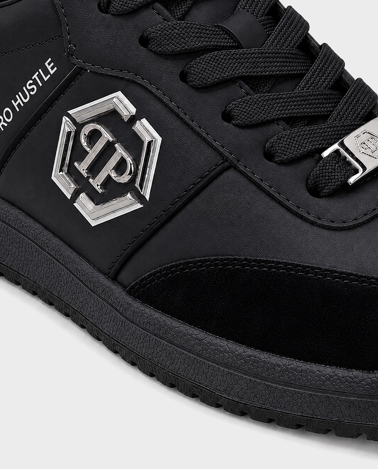 Czarne sneakersy Retro Hustle Bicolor - Image #5