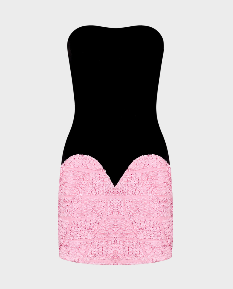 Gorsetowa sukienka mini Alaia