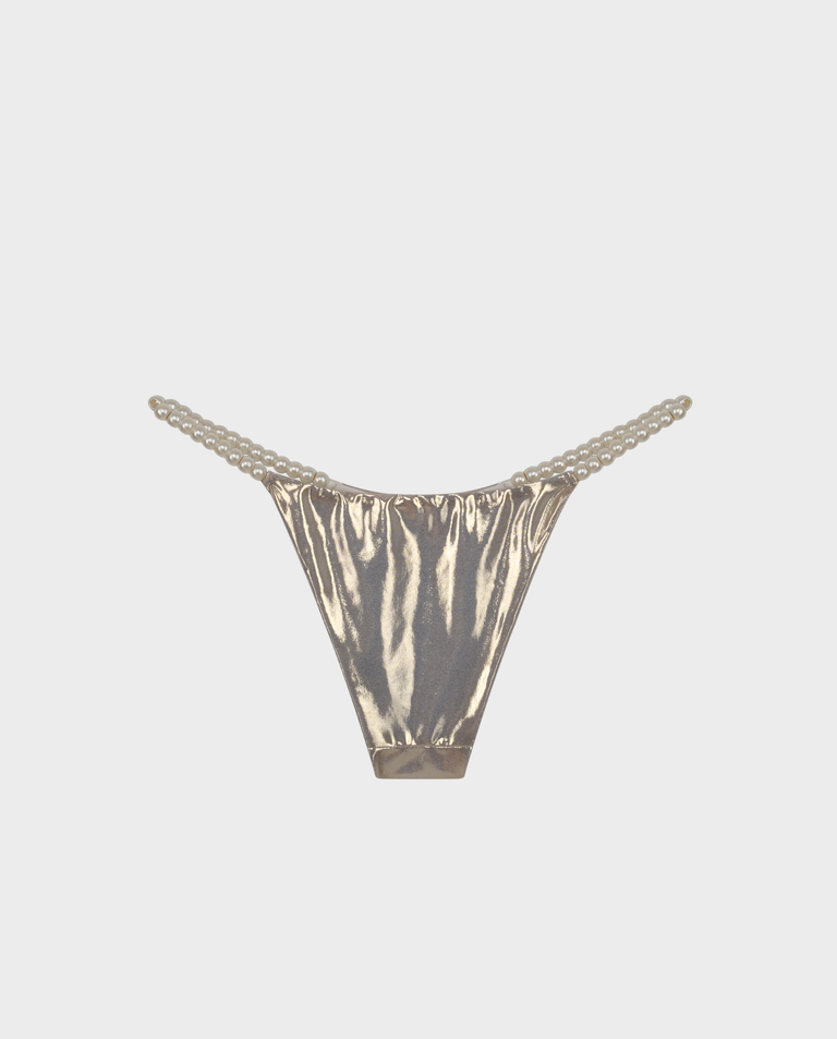 Złoty dół od bikini Mia Gold