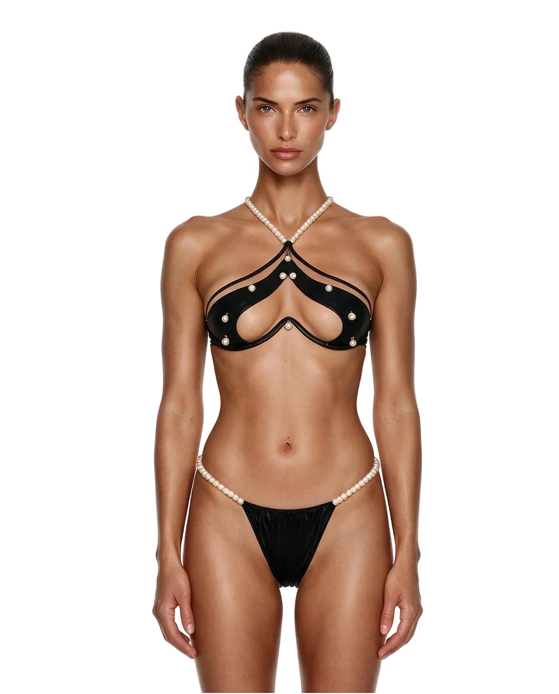 Czarny top od bikini Mia Onyx - Image #1