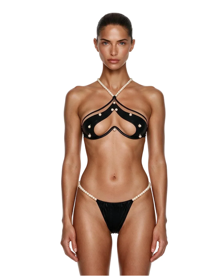 Czarny top od bikini Mia Onyx