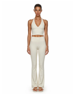 Kremowy top Halter - Image #1