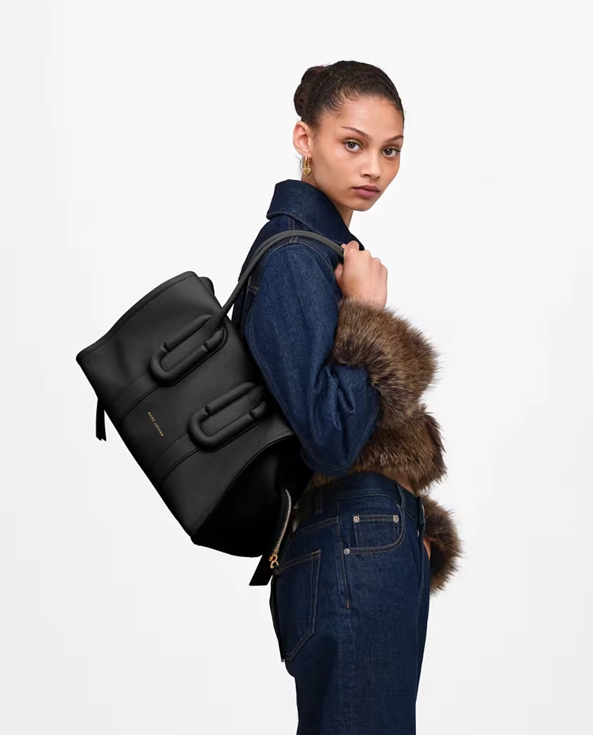 Czarna torebka Babe City Tote - Image #1