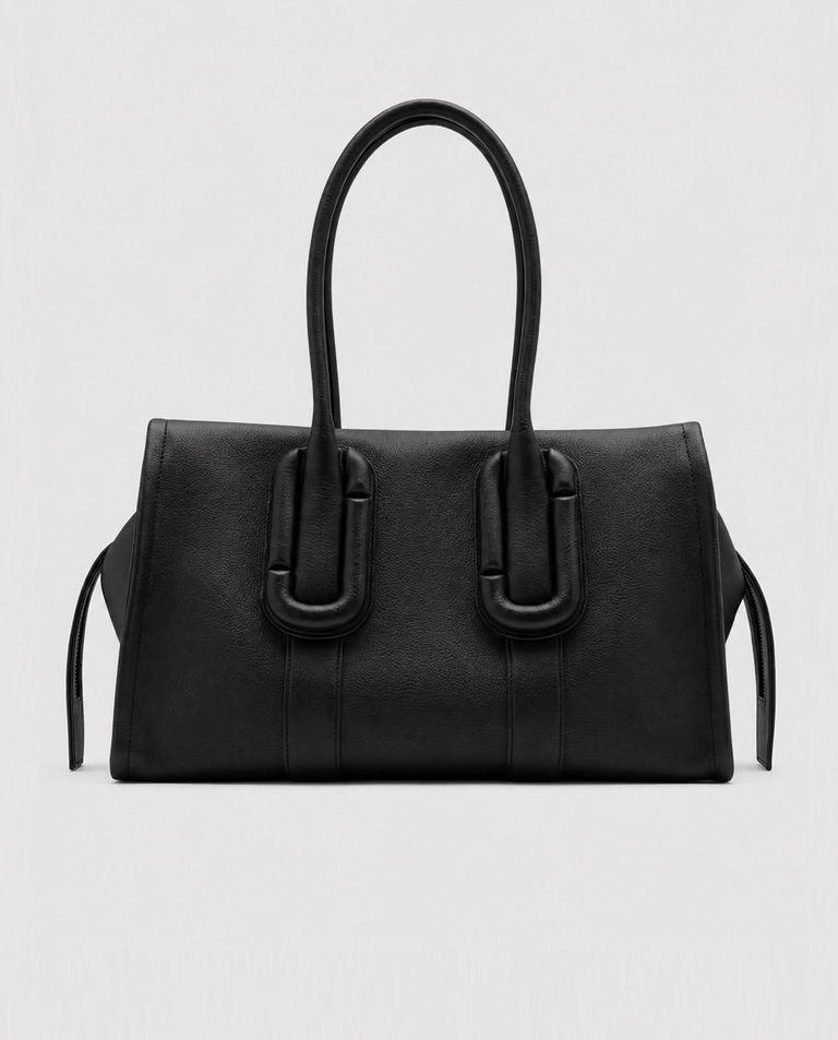 Czarna torebka Babe City Tote - Image #2