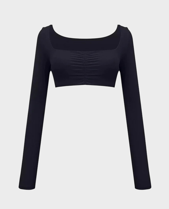 Czarny top Long Sleeve