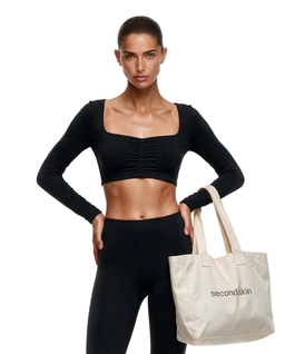 Czarny top Long Sleeve - Image #1