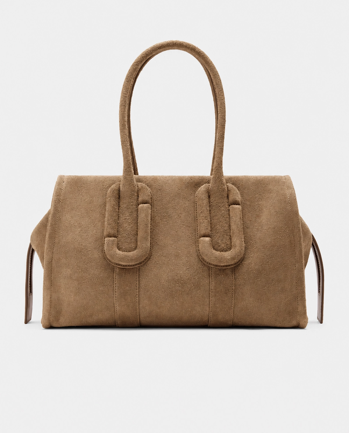 Zamszowa torebka Babe City Tote - Image #2