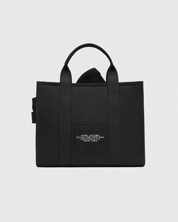 Czarna torba Bow Canvas Medium Tote - Image #2