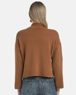 Brązowy sweter Conducente - Image #2