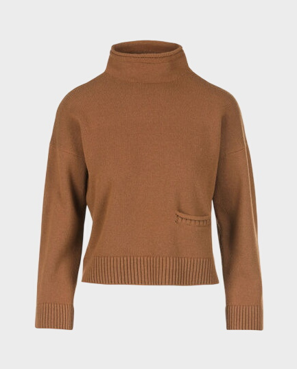 Brązowy sweter Conducente