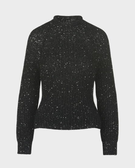 Czarny sweter Ciglia