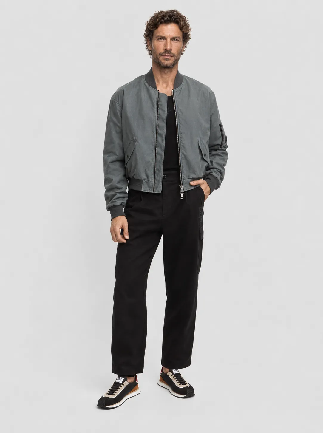 Zielona kurtka bomber - Image #3