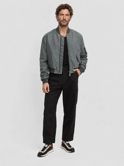 Zielona kurtka bomber - Image #3