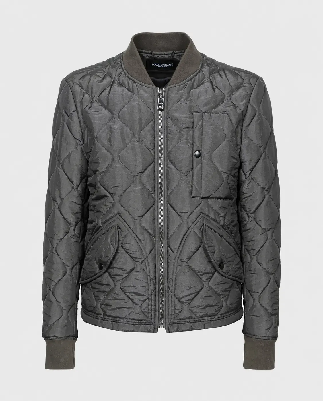 Pikowana kurtka bomber - Image #0