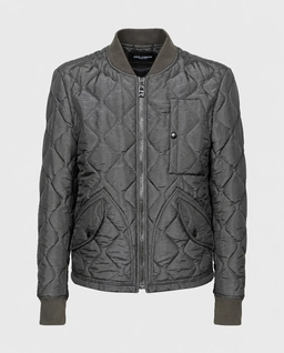 Pikowana kurtka bomber - Image #0