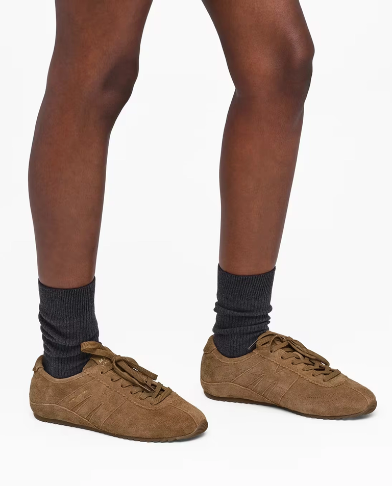 Brązowe sneakersy 400 Bleecker Runner