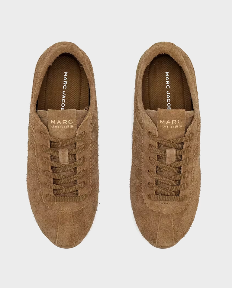 Brązowe sneakersy 400 Bleecker Runner - Image #4