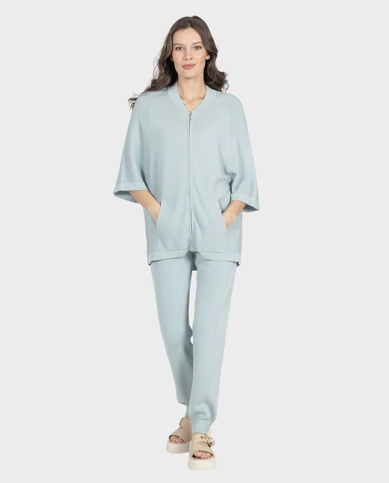 Bluza w kolorze miętowym