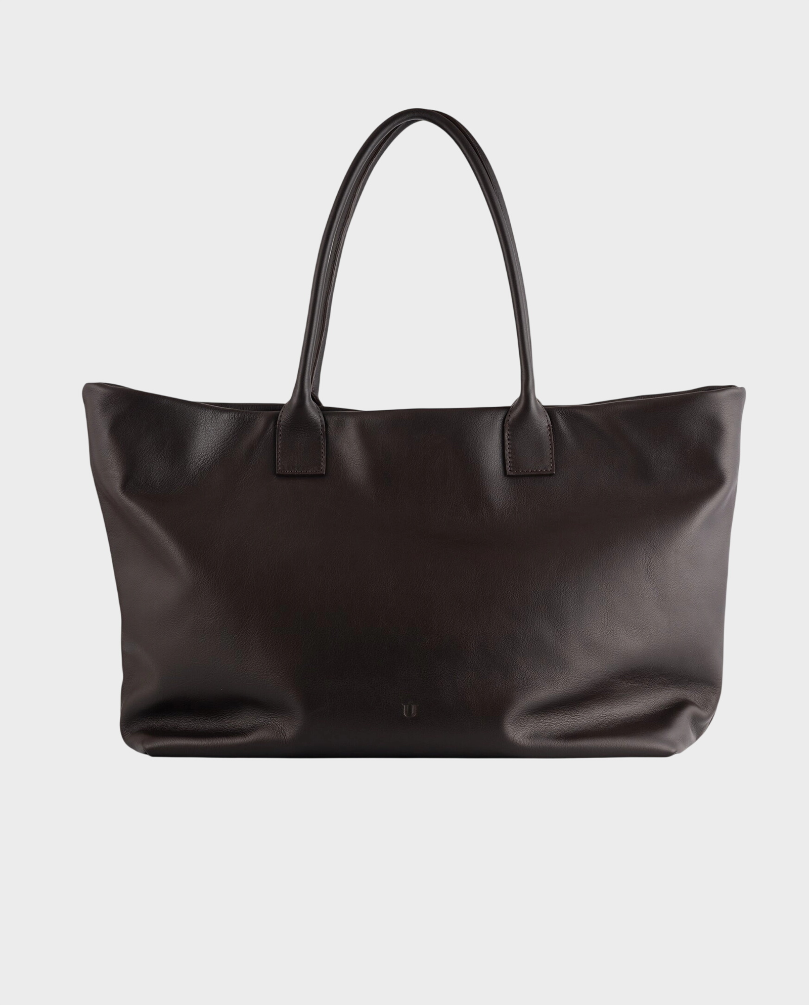 Brązowa skórzana torba Tote Choco - Image #0