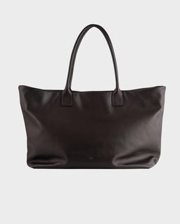 Brązowa skórzana torba Tote Choco - Image #0