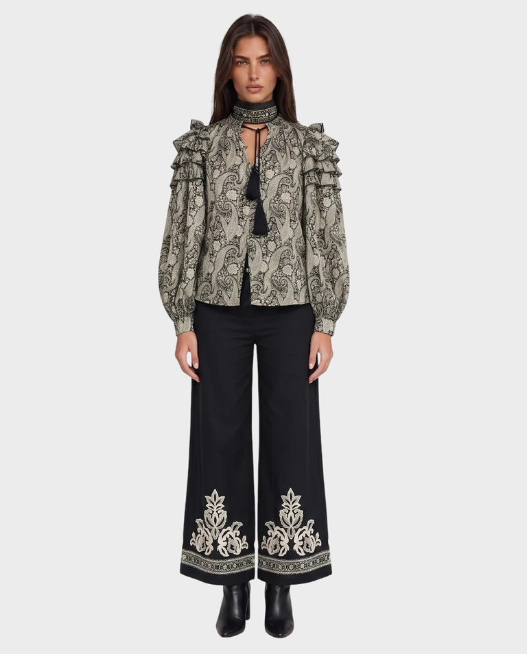 Bluzka z printem Vara Paisley