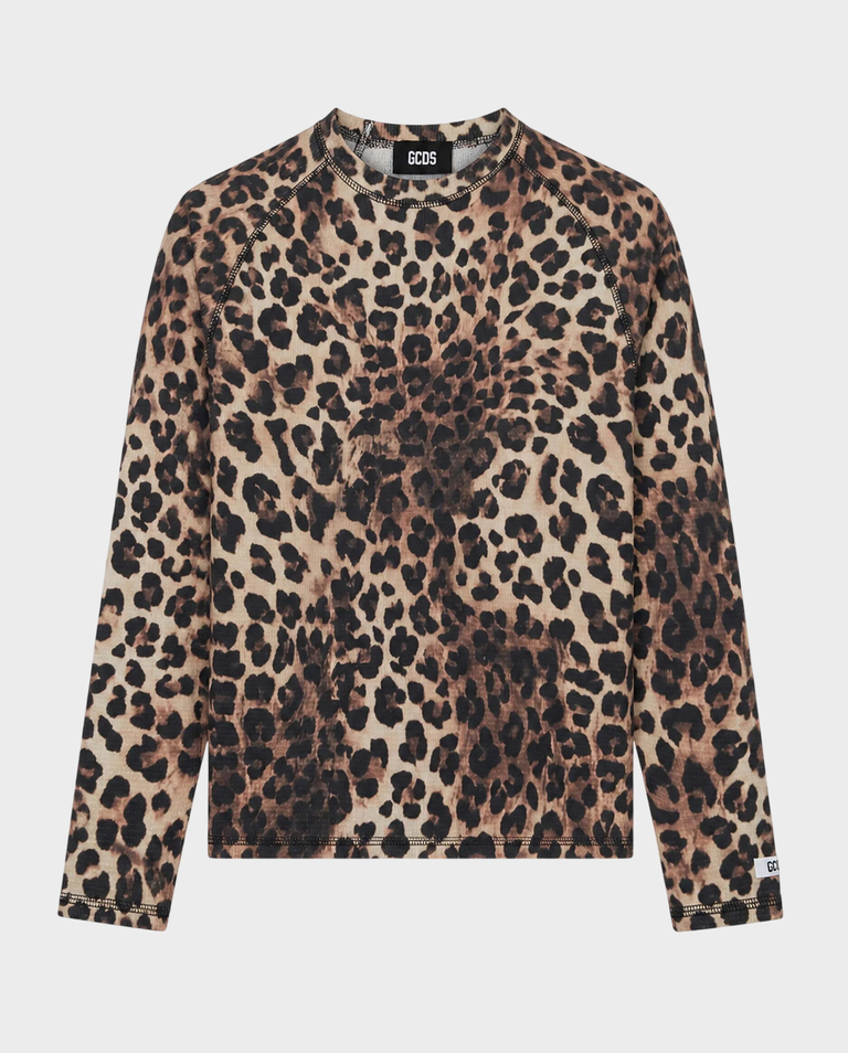 Bluza z wzorem w panterkę