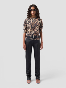 Bluza z wzorem w panterkę - Image #2