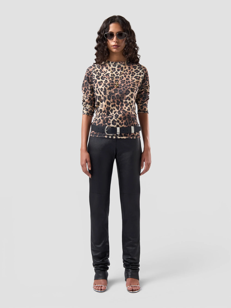 Bluza z wzorem w panterkę - Image #2