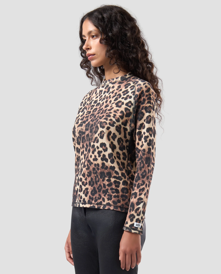 Bluza z wzorem w panterkę - Image #3
