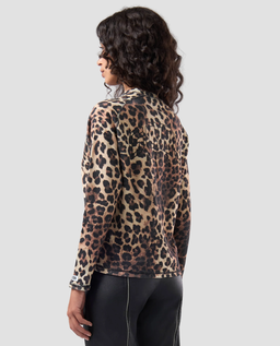 Bluza z wzorem w panterkę - Image #4