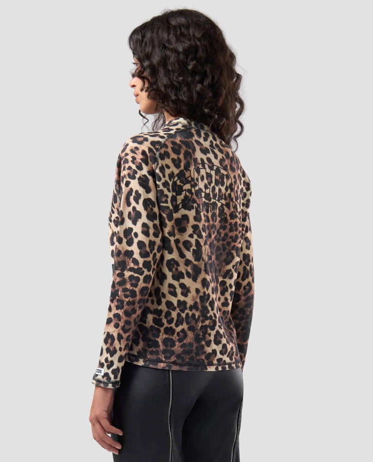 Bluza z wzorem w panterkę - Image #4