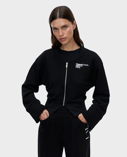 Czarna bluza Sculpt Zip Up - Image #1