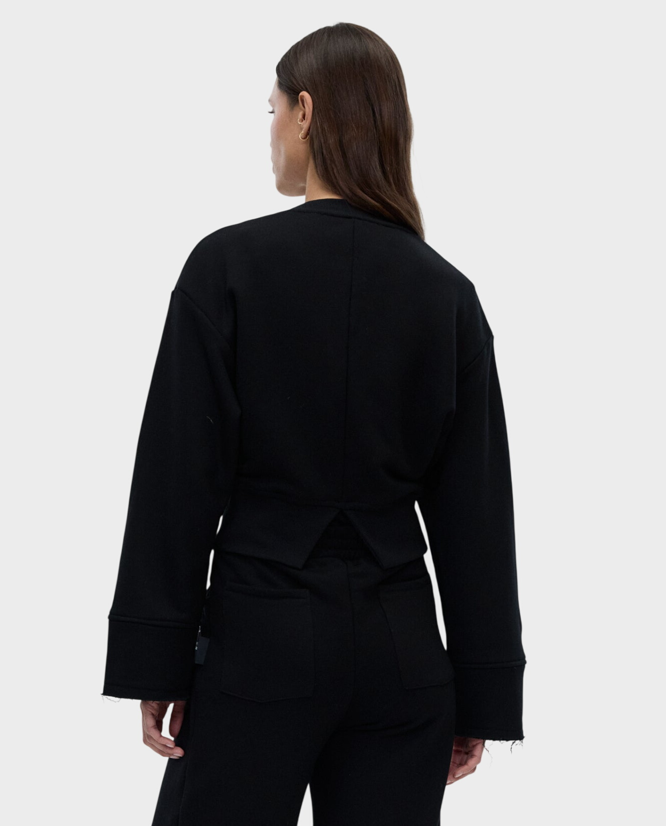 Czarna bluza Sculpt Zip Up - Image #3
