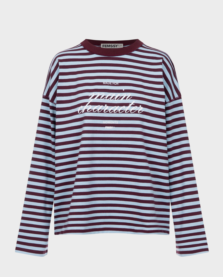 Longsleeve w paski Ava