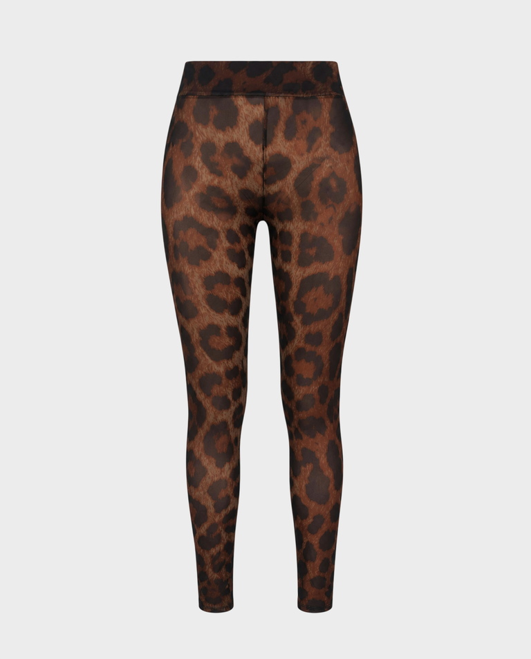 Legginsy w panterkowy wzór