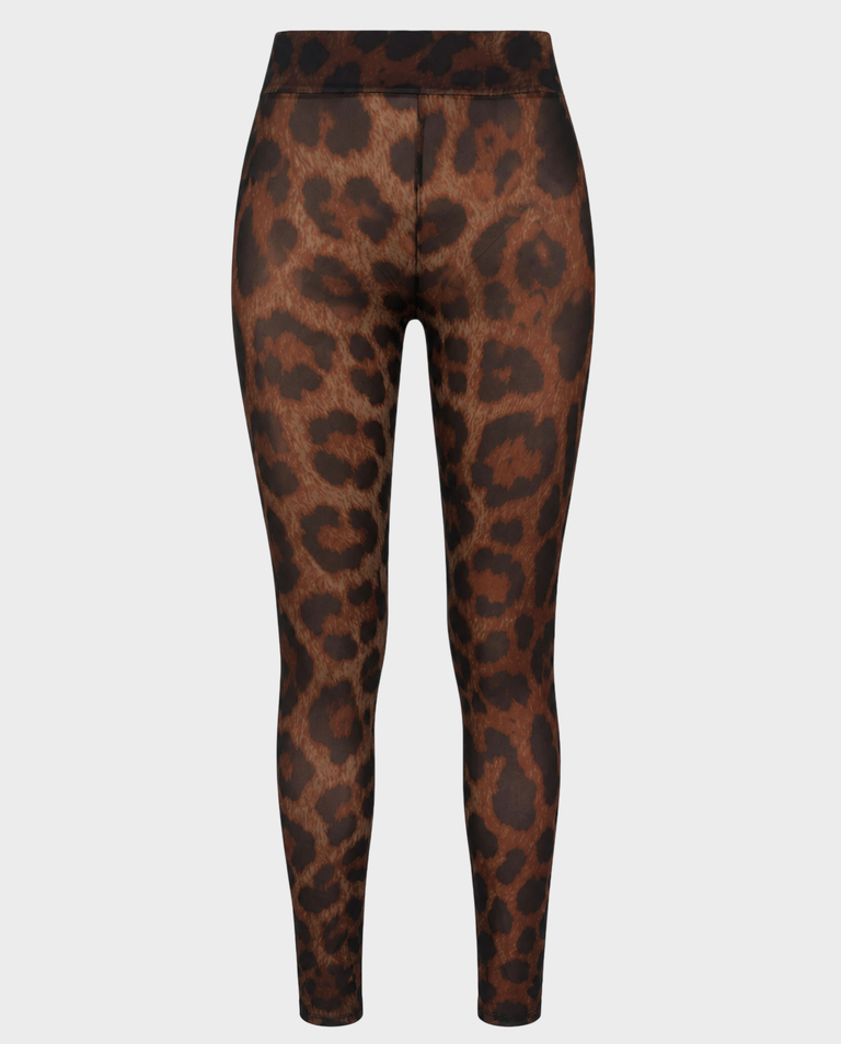 Legginsy w panterkowy wzór
