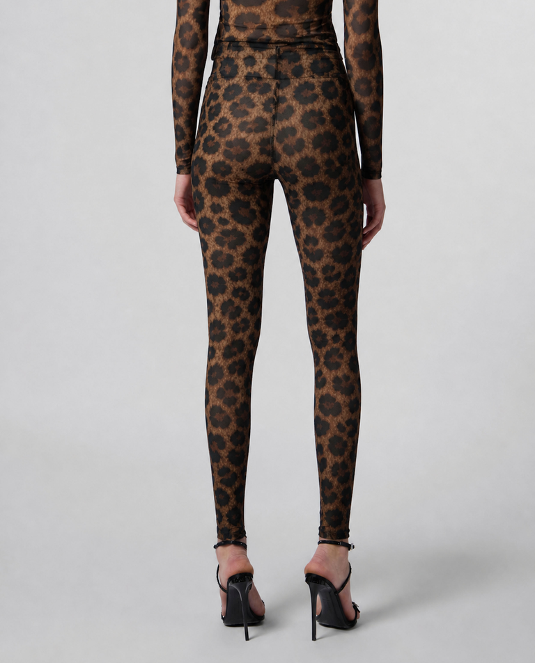 Legginsy w panterkowy wzór - Image #2