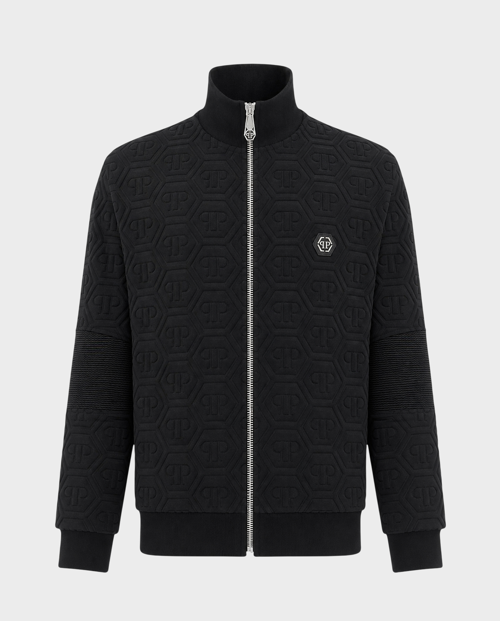 Czarna bluza z monogramem - Image #0