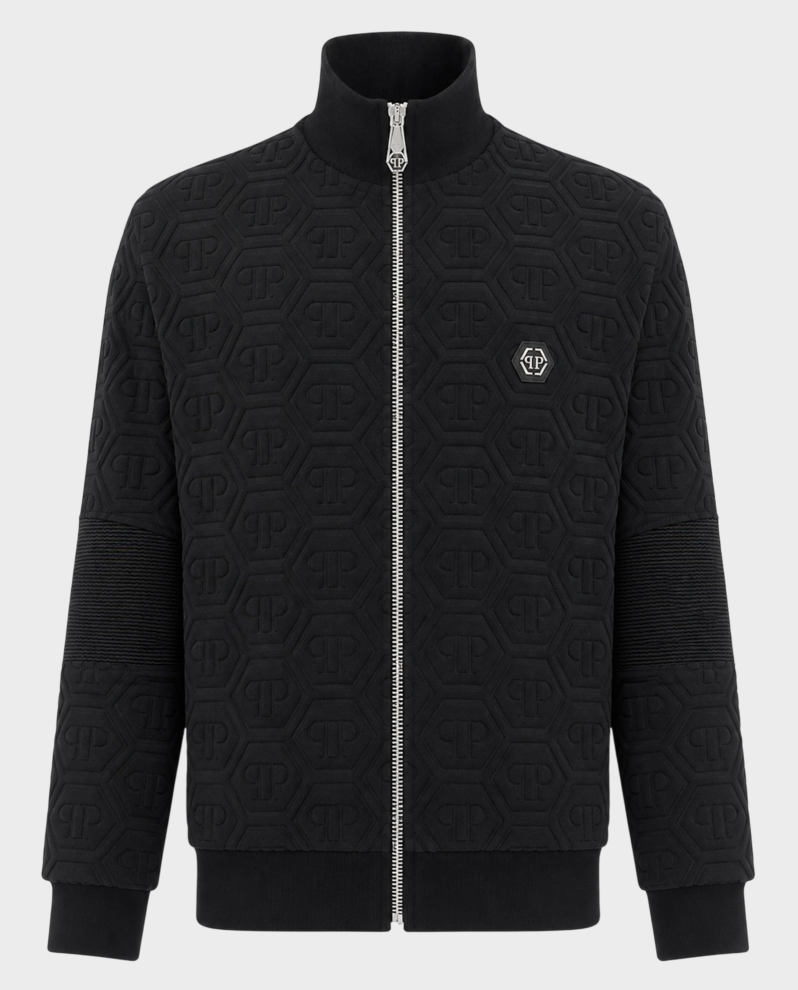 Czarna bluza z monogramem - Image #0