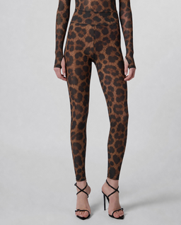 Legginsy w panterkowy wzór - Image #1