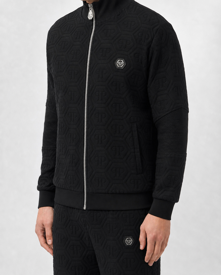 Czarna bluza z monogramem - Image #3