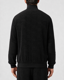 Czarna bluza z monogramem - Image #4