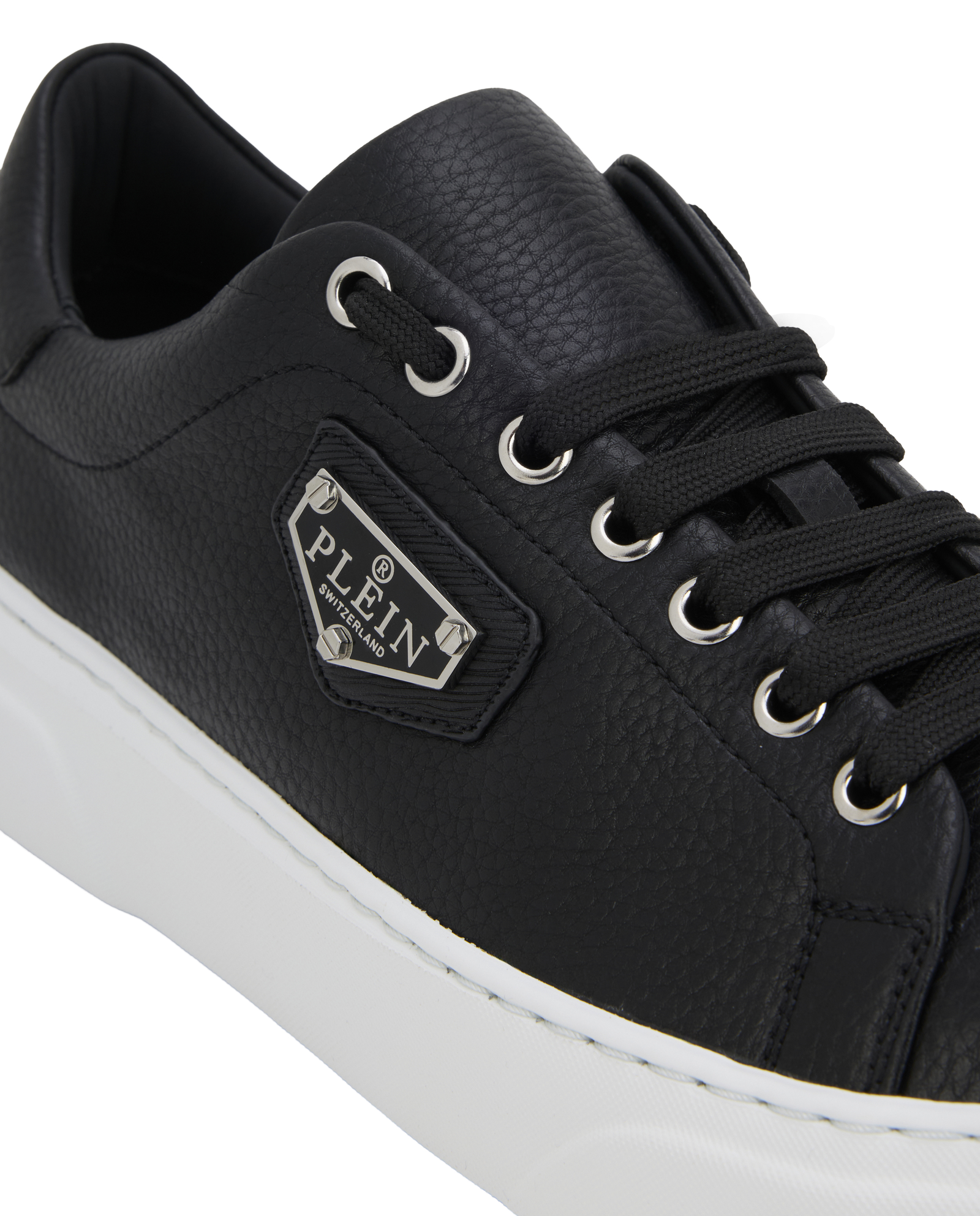 Skórzane sneakersy Iconic - Image #2