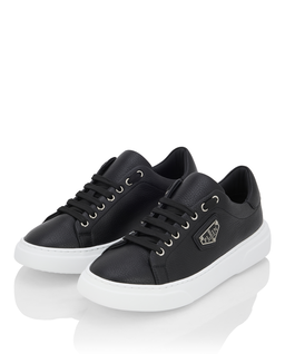 Skórzane sneakersy Iconic - Image #3