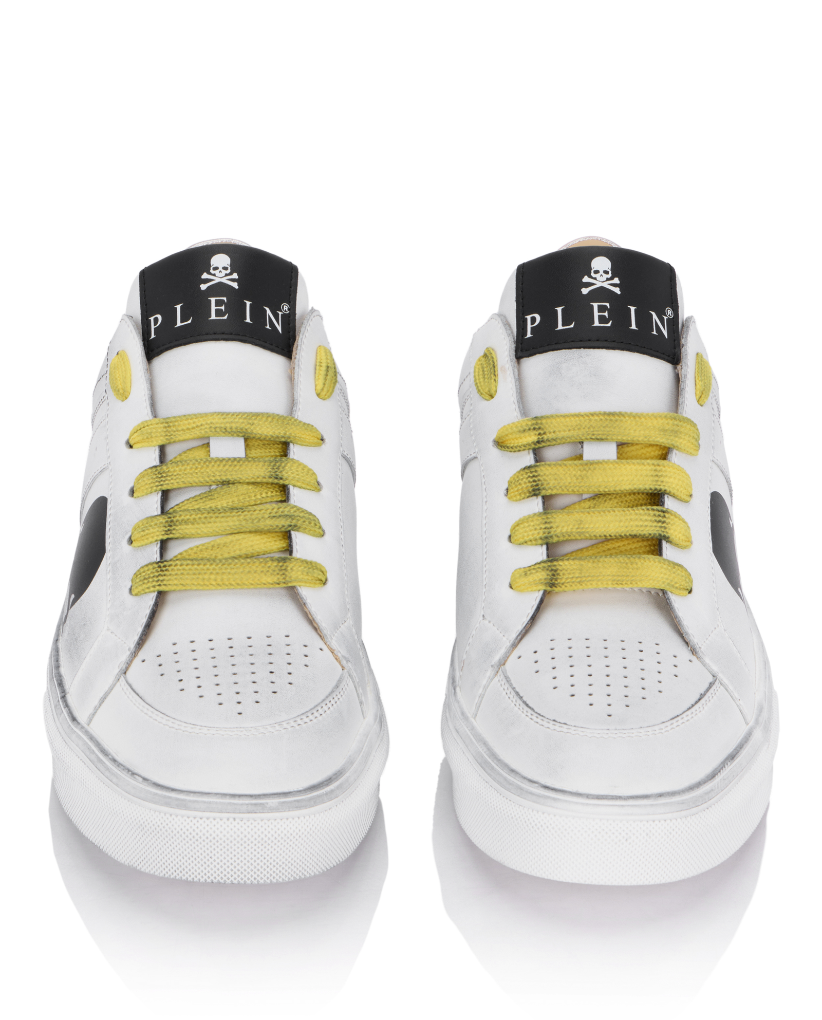 Skórzane sneakersy z motywem czaszki Retrokickz TM - Image #4