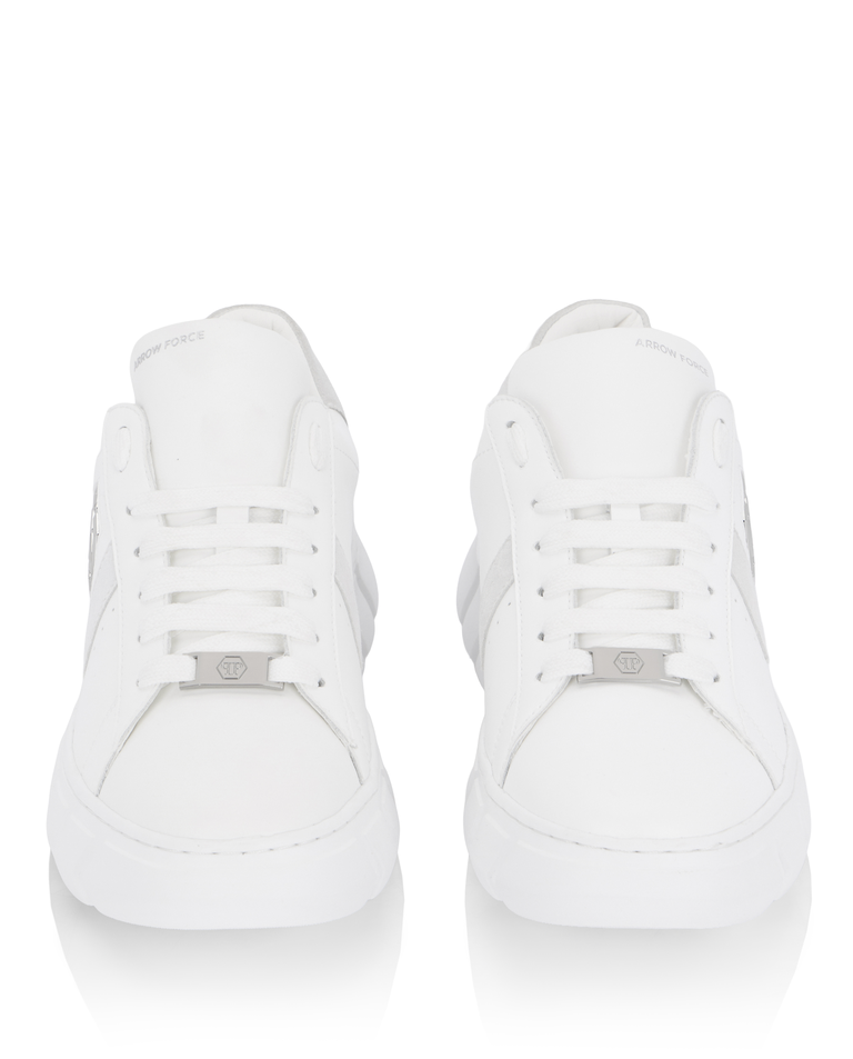 Białe sneakersy Hexagon Force - Image #4