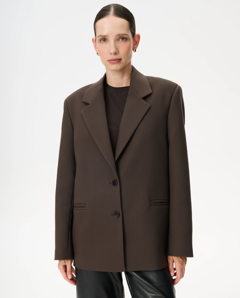 Wełniana marynarka oversize Inez