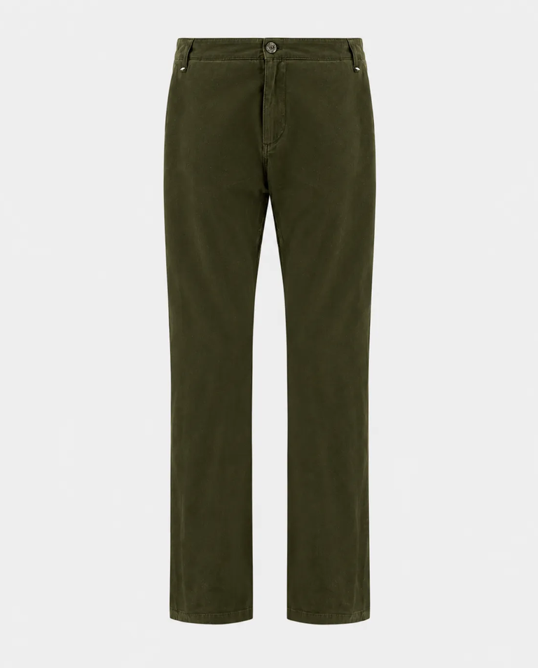 Zielone spodnie chino